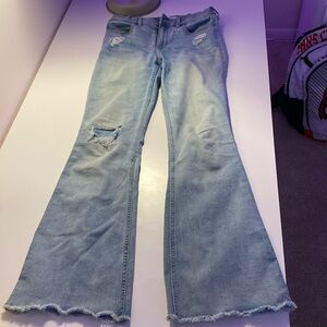 Abercrombie High Rise Flare Jeans